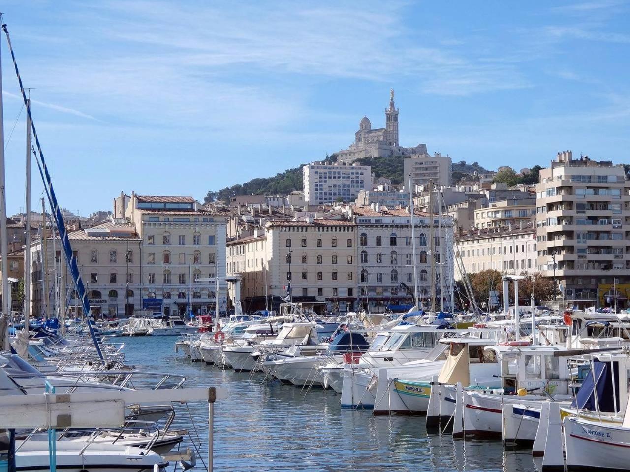 Studio Au Coeur Du Vieux Port Avec Clim Marseille Extérieur photo